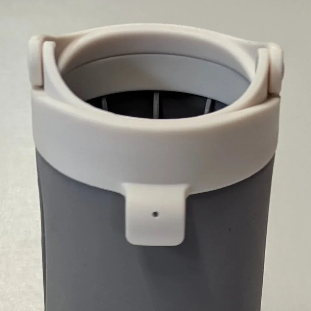 Polder Gray 2-in-1 Hot Sleeve For Curling Iron, Straightener, Wand, Etc.